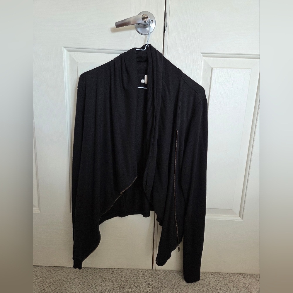 Nordstrom Cason (L) Women's Black Sweater Jacket